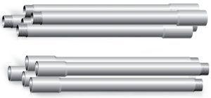 съединител с вътрешен прорез в разширения край Снимка - връзка с вътрешна резба на разширения край