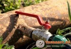 устройство за свързване към водопроводна система под налягане Снимка - устройство за подключване към водопровод под налягане