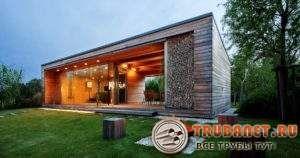 модерна баня на парцела на селска къща Снимка: Модерна баня в селски имот