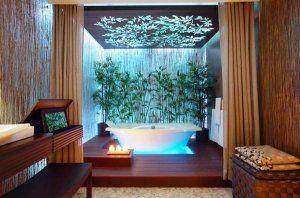 Снимка – тоалетна в еко стил