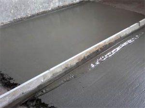 Снимка - циментова замазка.