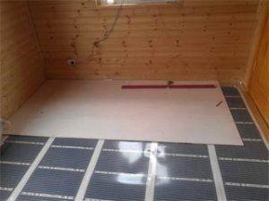 Снимка: Вариант на подово отопление за баня