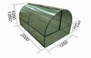 Снимка - Чертеж на оранжерийна „кутия за хляб“