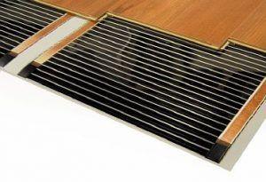 Снимка - Ламиниран паркет на отопляем инфрачервен под