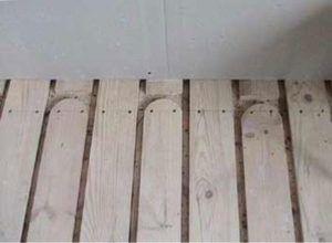 Снимка - Полагане на дъски