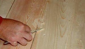 Снимка - Подготовка на дървената основа