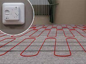 Снимка - Полагане на електрическия подов кабел