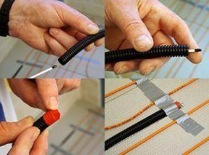 Снимка - Монтаж на температурни сензори