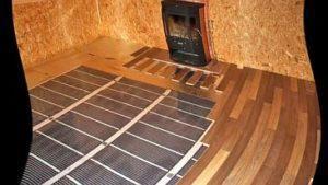 Снимка - Инфрачервено отопляем под под паркет
