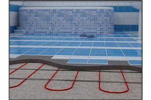 Снимка - Електрическо подово отопление в замазка