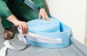 Снимка - Полагане на амортисьорната лента