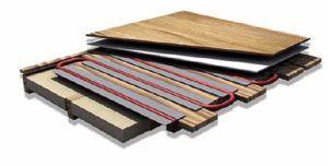 Снимка - Напречен разрез на сухо положен воден под