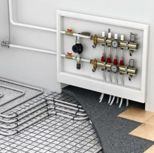 Снимка - Направи си сам подово отопление с вода