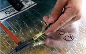 Снимка - Свързване на подова пръчка в една електрическа верига