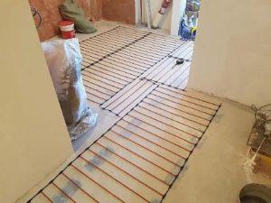 Снимка - Подово отопление с пръчки