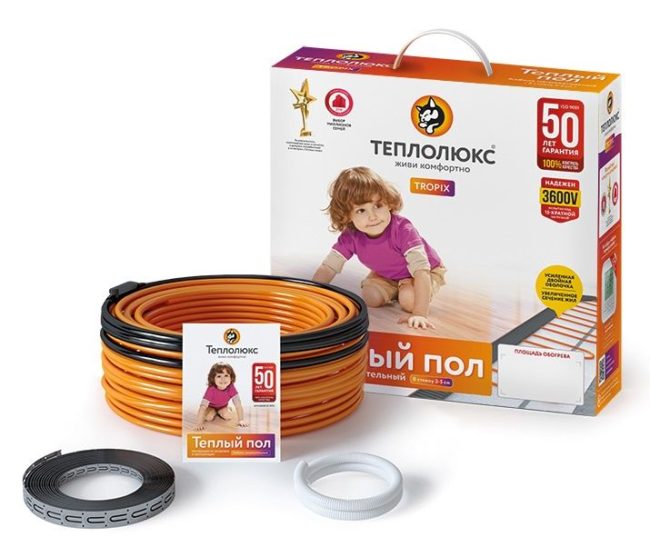 Снимка - Кабел от TEPLOLUX ELITE