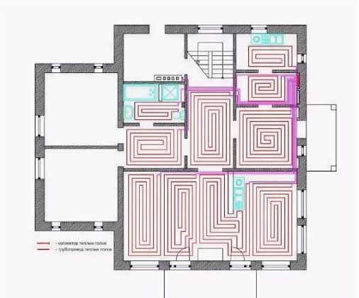 Снимка – план на разположение на апартамент