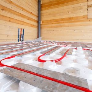 Снимка - Подово отопление с изолационни постелки