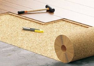 Снимка - Монтаж на коркова подложка