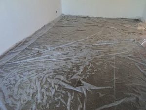 Снимка - Полагане на хидроизолационен слой