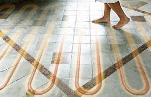 Снимка — Подово отопление с вода