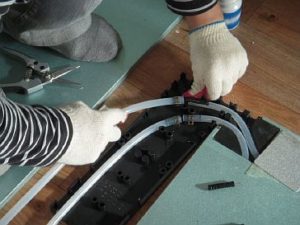 Снимка - Свързване на връщащия маркуч