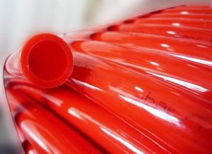 Снимка - Тръби от омрежен полиетилен