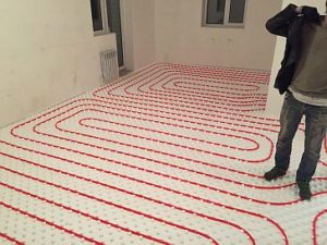 подово отопление от радиатор