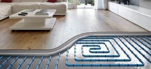 Снимка - Подово отопление с водно отопление в къща