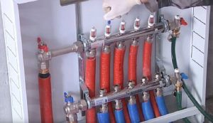 Снимка - Регулиране на пода с разходомери