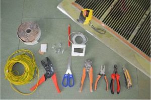 Снимка - Материали и инструменти за подово отопление