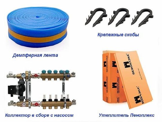 Снимка - Материали за монтаж на подово отопление