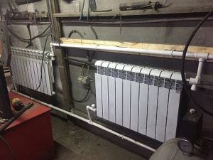 Снимка - Свързване на радиатори