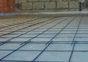 Снимка - Полагане на армираща мрежа