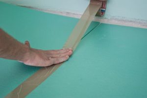 Снимка - Полагане на подложката