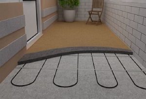 Снимка - Монтаж на финишното покритие