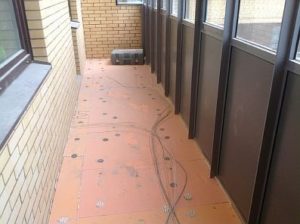 Снимка - Изолация на под на балкон