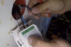 Снимка - Свързване на подовия кабел