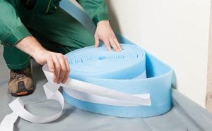 Снимка - Поставяне на амортисьорна лента