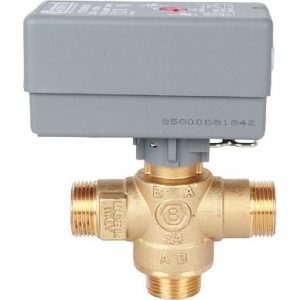 Снимка - Трипътен вентил със серво задвижване