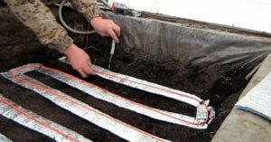 Снимка - Температурният сензор се инсталира