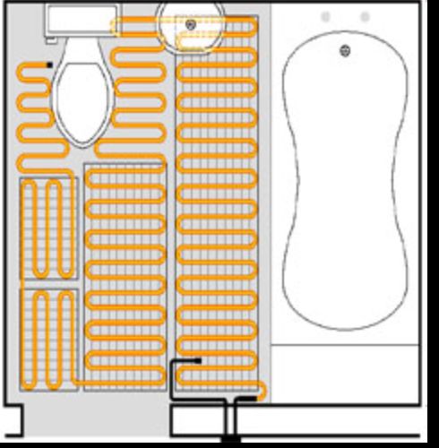 Снимка - Диаграма за полагане на постелката