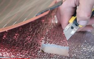 Снимка - Изрязване на ниши за контакти