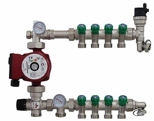 Снимка - Колектор за подово отопление