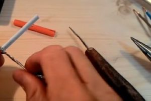 Снимка - Разплитане и усукване във вена