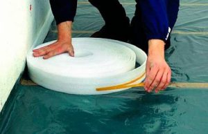 Снимка - Покриване с амортисьорна лента