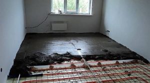 Снимка - Изливане на замазката