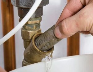 Снимка - Почистване на калоуловителя