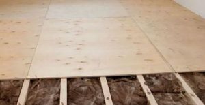 Снимка - Полагане на подовата настилка