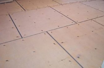 Снимка - Полагане на шперплат